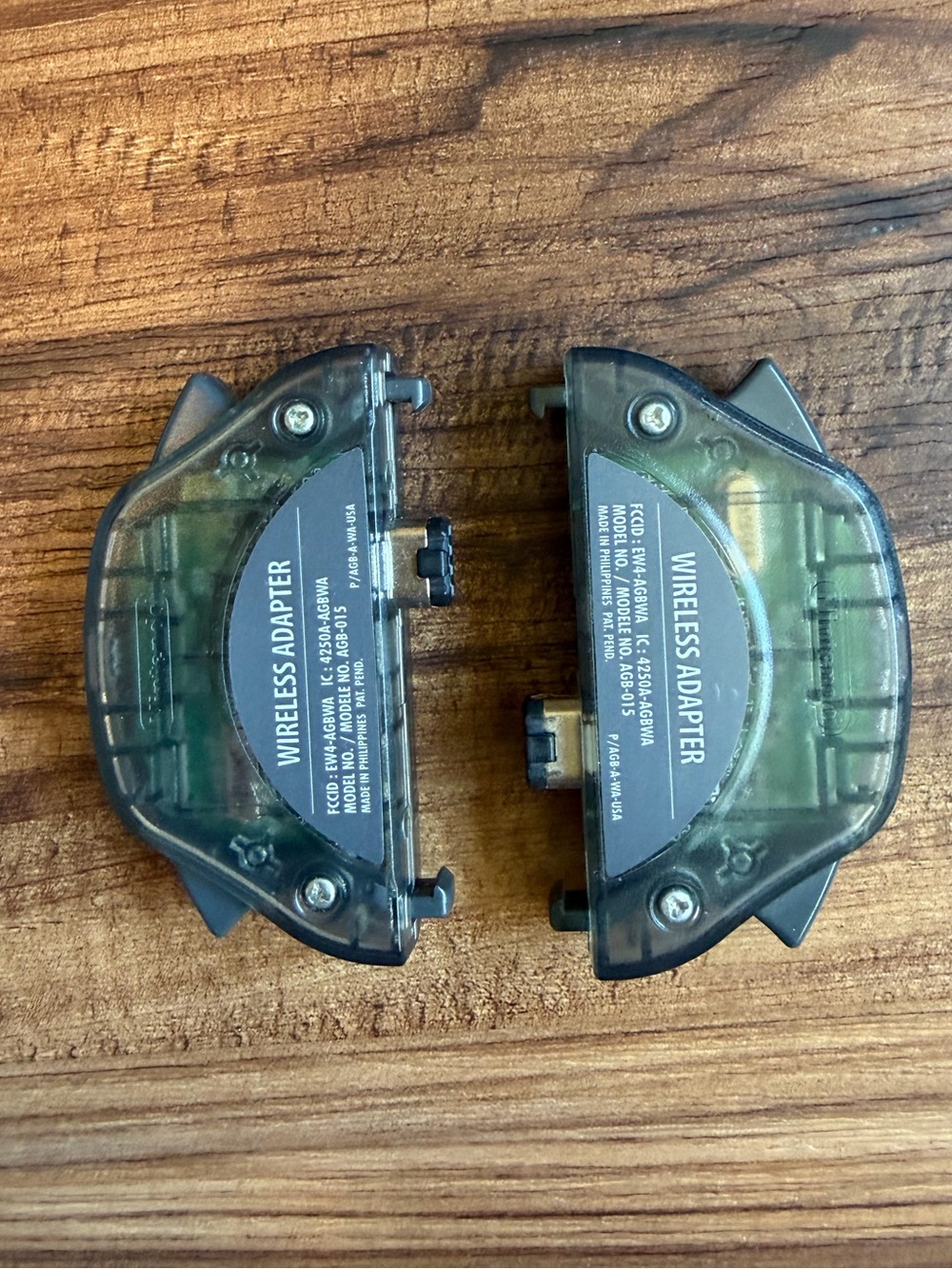 Nintendo Game Boy Advance Wireless Adapter AGB-015 Pair